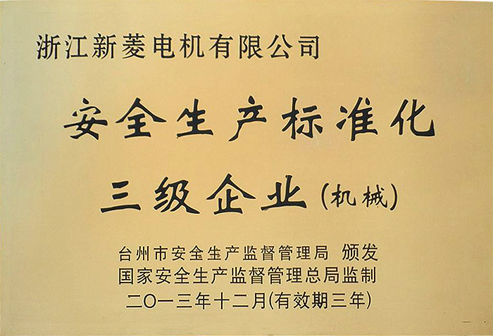 安標(biāo)三級(jí)企業(yè)