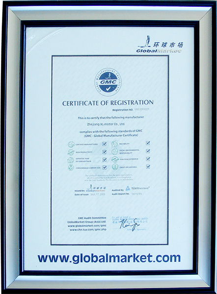 Global market supplier certification